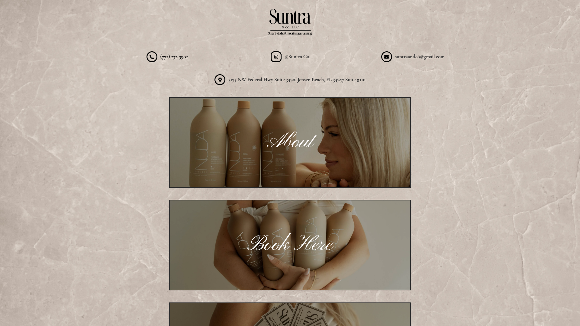Suntra & Co website preview